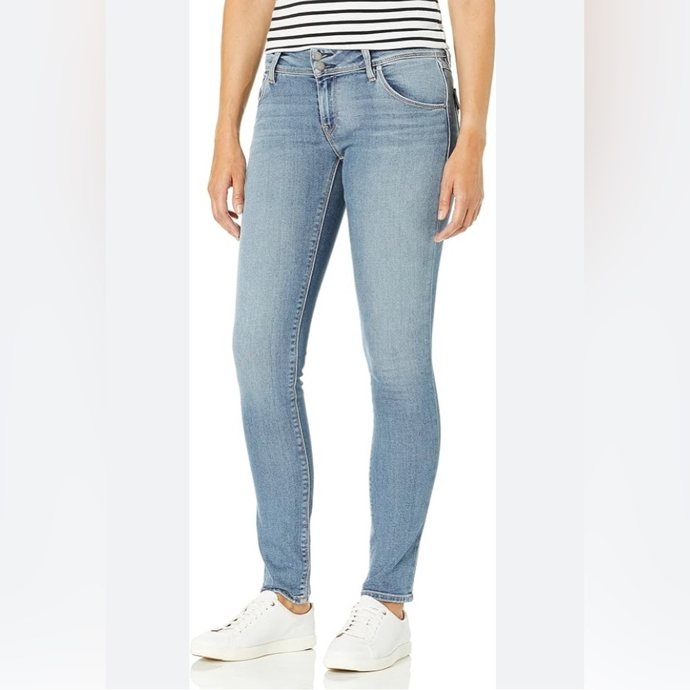 Women’s Hudson Mid-Rise Collin Flap Skinny Jeans